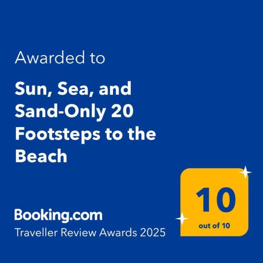 Sun, Sea, And Sand-Only 20 Footsteps To The Beach Corinto Esterno foto